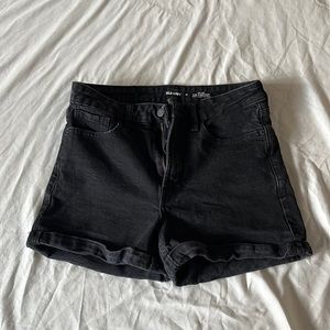 Black shorts
